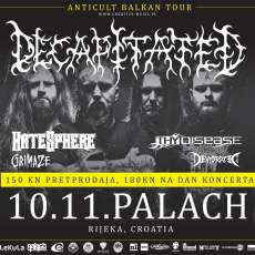Decapitated stiže u Palach